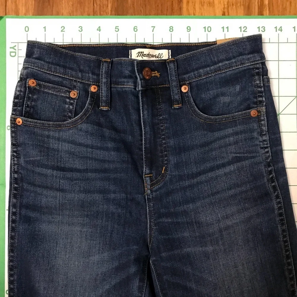 Madewell 10” High Rise Skinny 168* - Picture 2 of 5